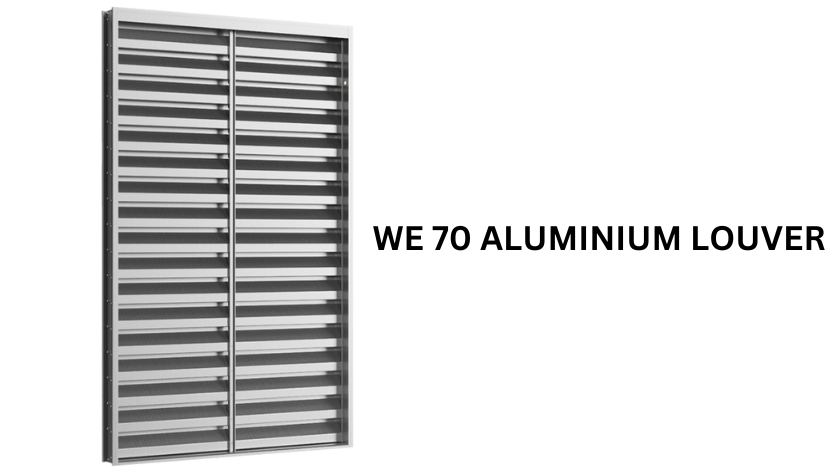 WE 70 Aluminium louver